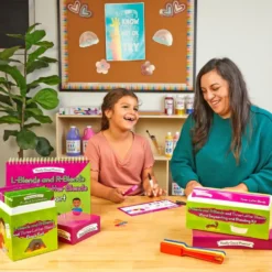 Really Good Phonics™ L- and R-Blends and Three-Letter Blends Kit - Decodable Readers, Flip Chart & Word Segmenting and Blending Kit
