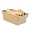 Really Good Stuff® All Purpose Bins - Tan, 6 Pack