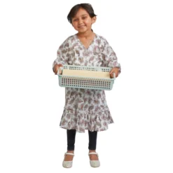 Really Good Stuff® Boho Paper Baskets - Set of 6