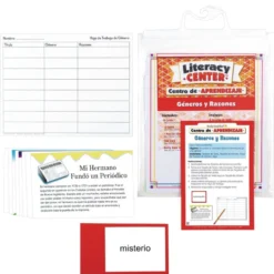 Really Good Stuff® Centro de Aprendizaje: Gneros y Razones Grades 4-5 ( Literacy Center: Genres and Reasons)