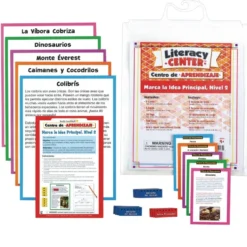 Really Good Stuff® Centro de Aprendizaje: Marca la Idea Principal, Nivel 2 (Main Idea Markup Level 2 Literacy)
