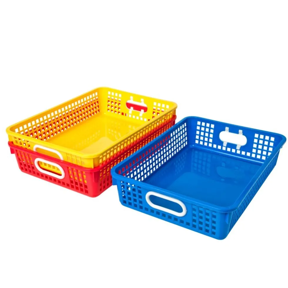 Really Good Stuff® Classroom Paper Baskets in 6 Colors