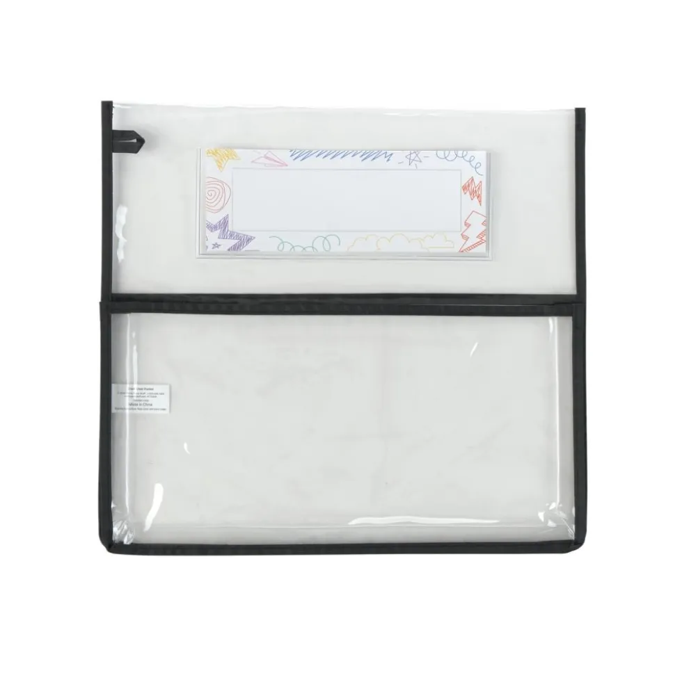 Really Good Stuff® Clear Chair Pockets - Set of 6