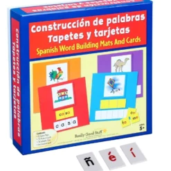 Really Good Stuff® Construccion de Palabras, Tapetes, Tarjetas y Letras