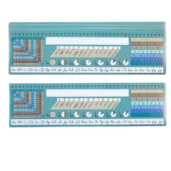 Really Good Stuff® Cool and Calm Self-Adhesive Vinyl Desktop Helpers™ - Set Of 24 - Intermediate