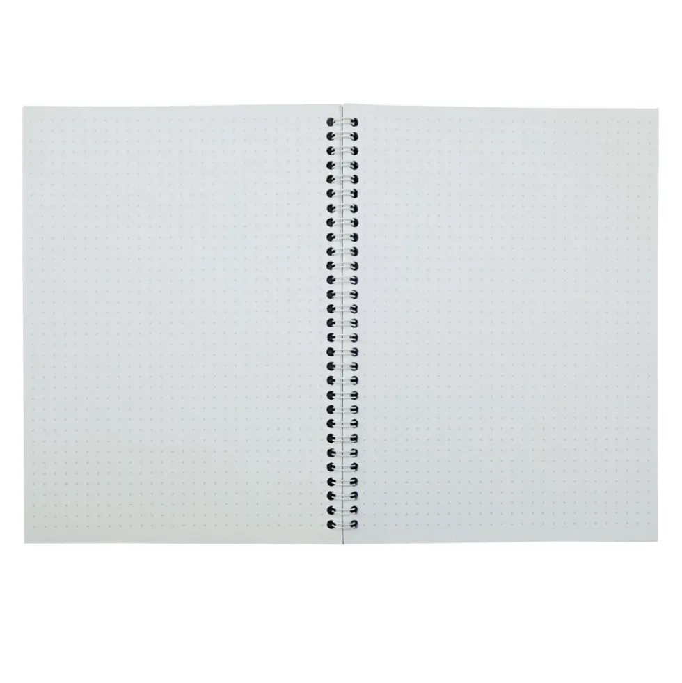 Really Good Stuff® Cool and Calm Dot Grid Spiral Journals - Set of 6