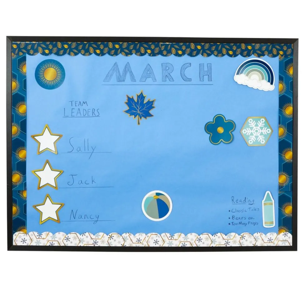 Really Good Stuff® Cool & Calm Borders & Accents Bulletin Board Classroom Pack - 432 Pieces