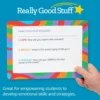 Really Good Stuff® Cope, Reflect, Respond Stress Management Cards