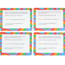 Really Good Stuff® Cope, Reflect, Respond Stress Management Cards