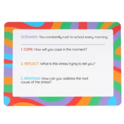 Really Good Stuff® Cope, Reflect, Respond Stress Management Cards