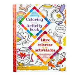 Really Good Stuff® Dual Language Social-Emotional Learning Coloring and Activity Book - Set of 12