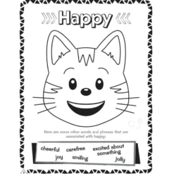 Really Good Stuff® Emotions and Feelings Coloring Book-12 pack