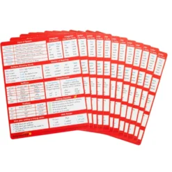 Really Good Stuff® Essential Reference Cards - Grade 3 - Set of 12