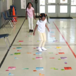Really Good Stuff® EZ Stick Sensory Path Get Moving