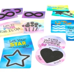 Really Good Stuff® Inspirational Sensory Cards - Set of 72