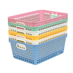 Really Good Stuff® Large Baskets - 6 Pack - Bold Vibes