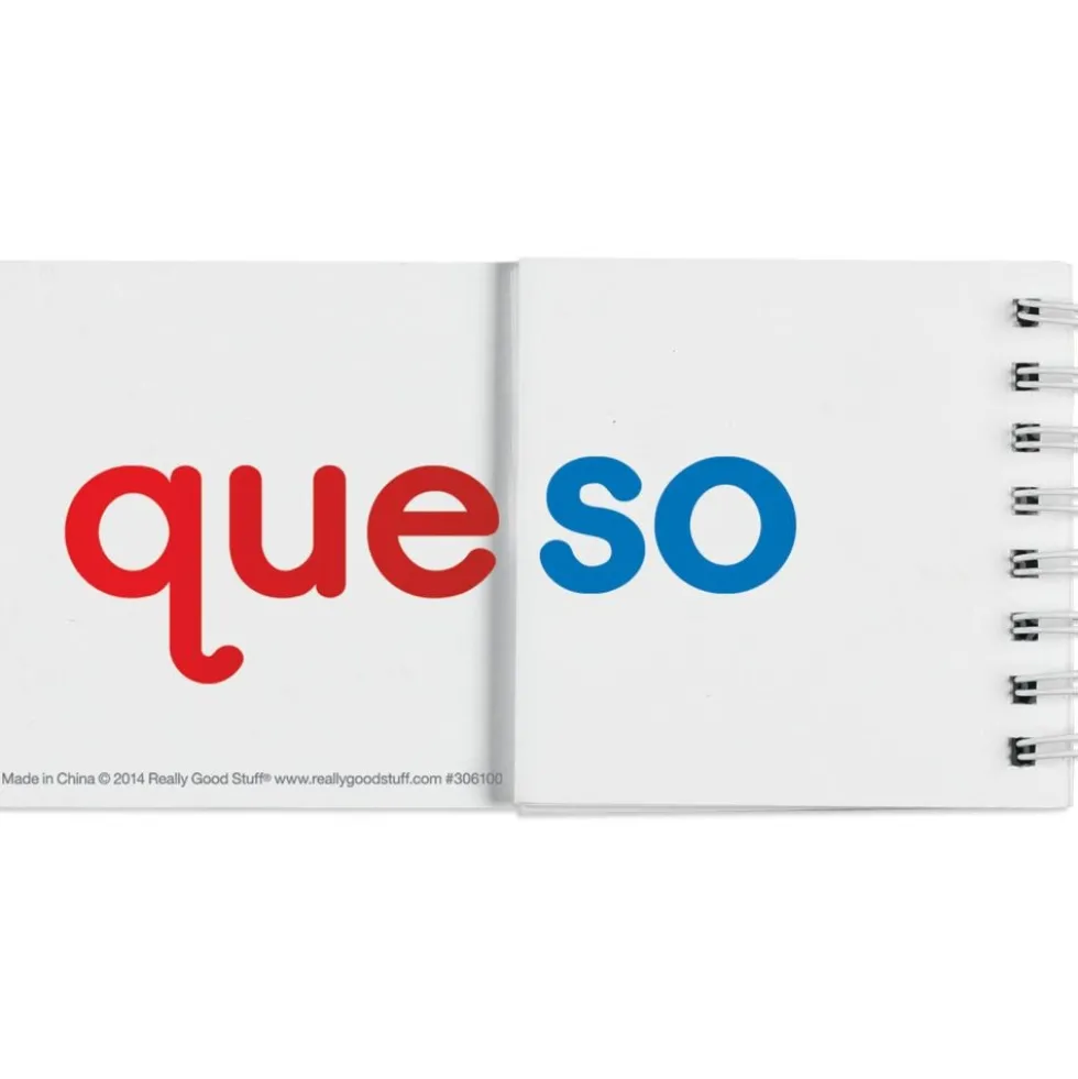 Really Good Stuff® Libros de Sílabas (Spanish Syllable Flip Books) - 30 Flip Books