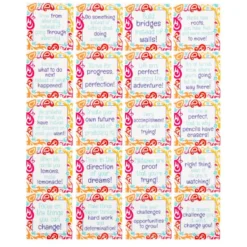 Really Good Stuff® Little Enlightenments Positive Self-Talk Cards - Set of 40