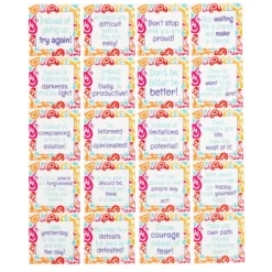 Really Good Stuff® Little Enlightenments Positive Self-Talk Cards - Set of 40