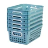 Really Good Stuff® Medium Baskets - Set of 6 -Water
