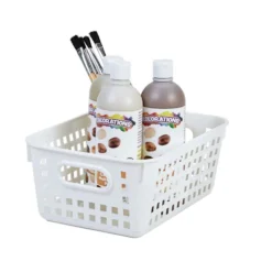Really Good Stuff® Medium Baskets - Set of 6 -White