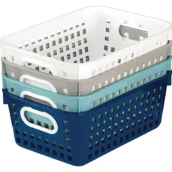 Really Good Stuff® Medium Baskets - Set of 4 - Cool and Calm