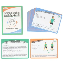 Really Good Stuff® Mind & Motion Cards - Set of 30