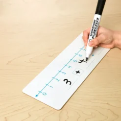 Really Good Stuff® Number Lines 0-10 and 0-20 Dry-Erase Boards - 6 Boards