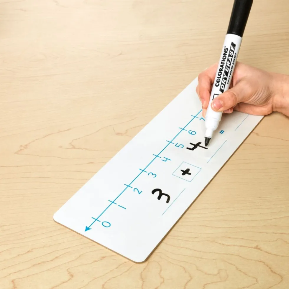 Really Good Stuff® Number Lines 0-10 and 0-20 Dry-Erase Boards - 6 Boards