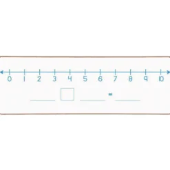 Really Good Stuff® Number Lines 0-10 and 0-20 Dry-Erase Boards - 6 Boards