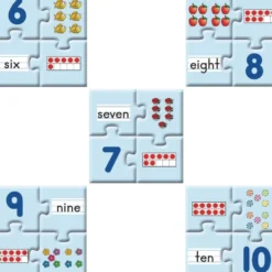 Really Good Stuff® Number Match Puzzles - 1-10