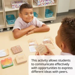 Really Good Stuff® Over S’mores Conversation Cards