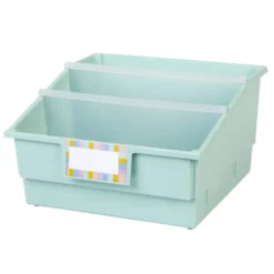 Really Good Stuff® Picture Book Classroom Library Bins™ With Dividers - 6 Pack - Boho