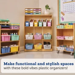 Really Good Stuff® Plastic Trays - 6 Pack - Bold Vibes