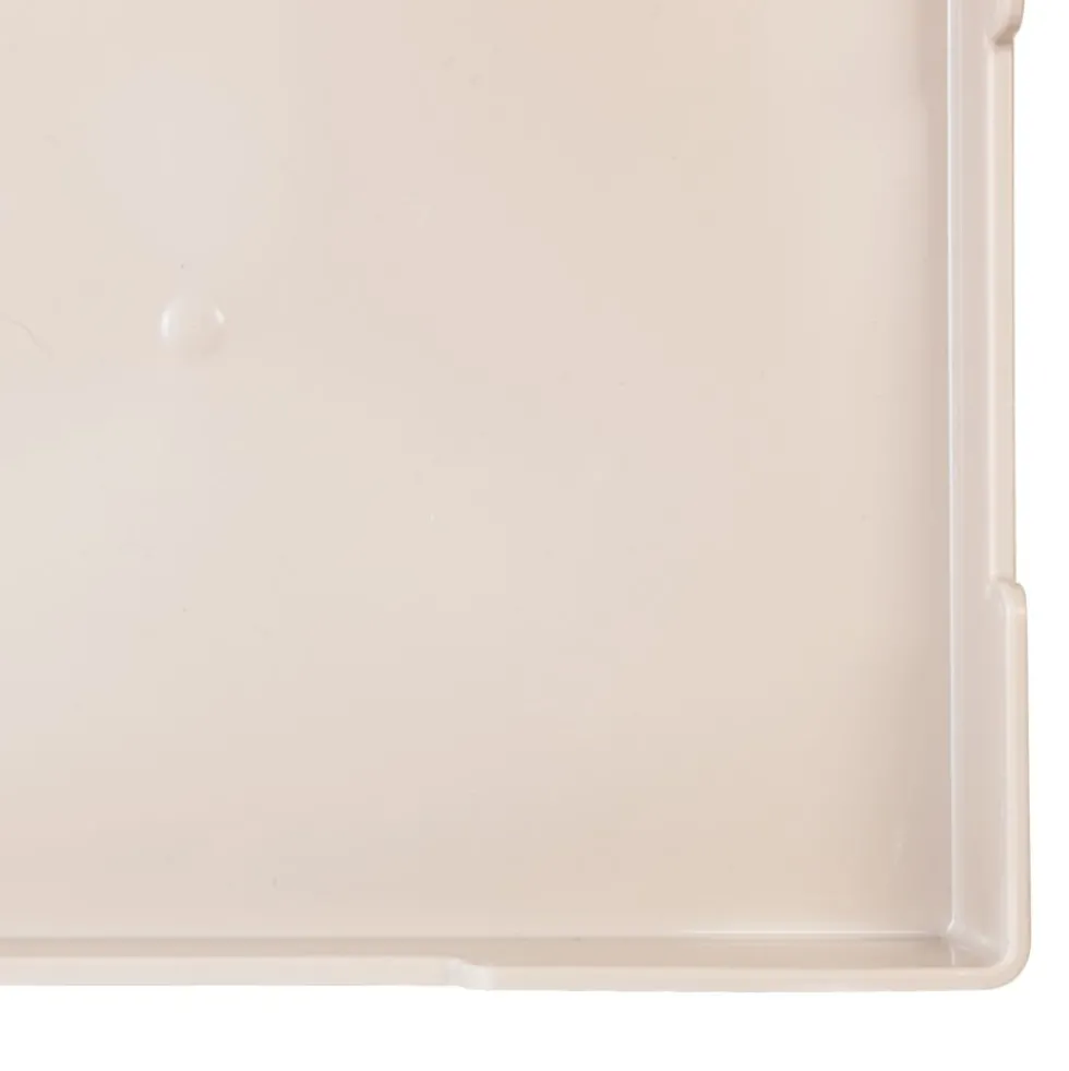 Really Good Stuff® Plastic Trays - Tan, 6 Pack