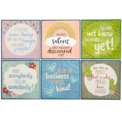 Really Good Stuff® Positive Affirmations 12-in-1 Poster Set