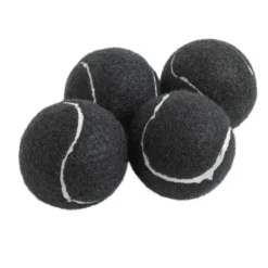 Really Good Stuff® Quiet Chair Stay-Put Foot Covers - Set Of 144 - Black