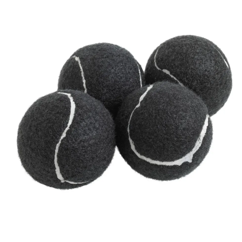 Really Good Stuff® Quiet Chair Stay-Put Foot Covers - Set Of 144 - Black