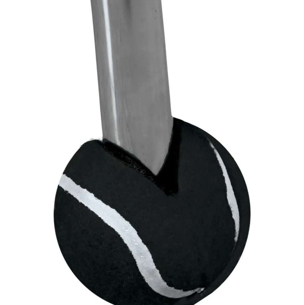 Really Good Stuff® Quiet Chair Stay-Put Foot Covers - Set Of 144 - Black