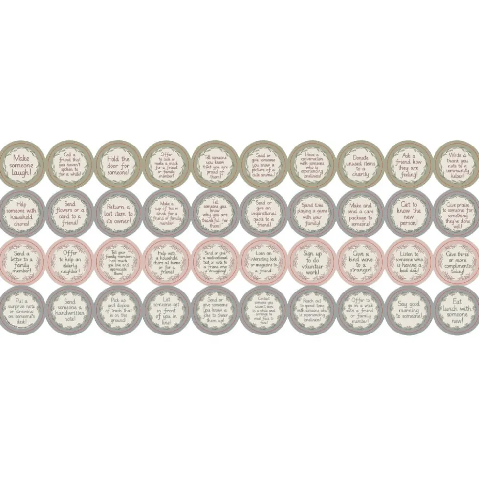 Really Good Stuff® Random Acts of Kindness Chips - Set of 40