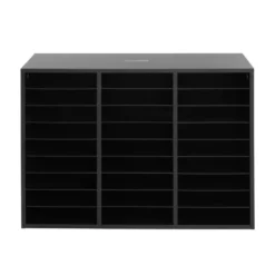 Really Good Stuff® Red 27-Slot Mail Center With Red Trays