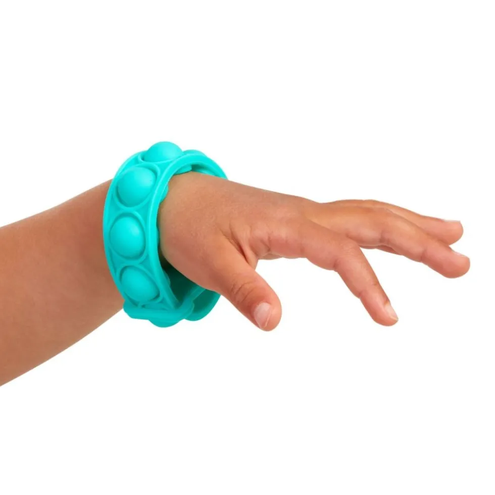 Really Good Stuff® SEL Pop Fidget Bracelets - Set of 6