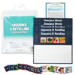 Really Good Stuff® Sequence & Retelling Cards and Mats - 86 cards 5 mats