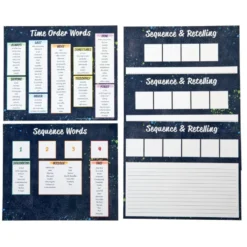Really Good Stuff® Sequence & Retelling Cards and Mats - 86 cards 5 mats