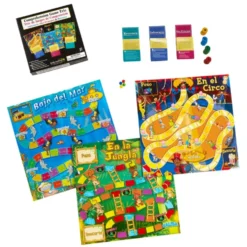 Really Good Stuff® Spanish Comprehension Game Trio: Main Idea, Summary & Inference - Grades: 2-3