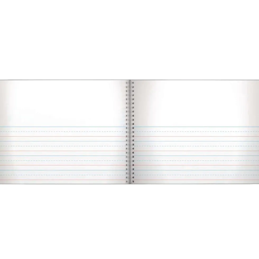Really Good Stuff® Spiral Landscape Draw And Write Journals (112 page) - Set of 6