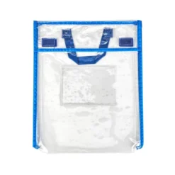 Really Good Stuff® Store More® Large Clear Book Pouch Cool and Calm - Single