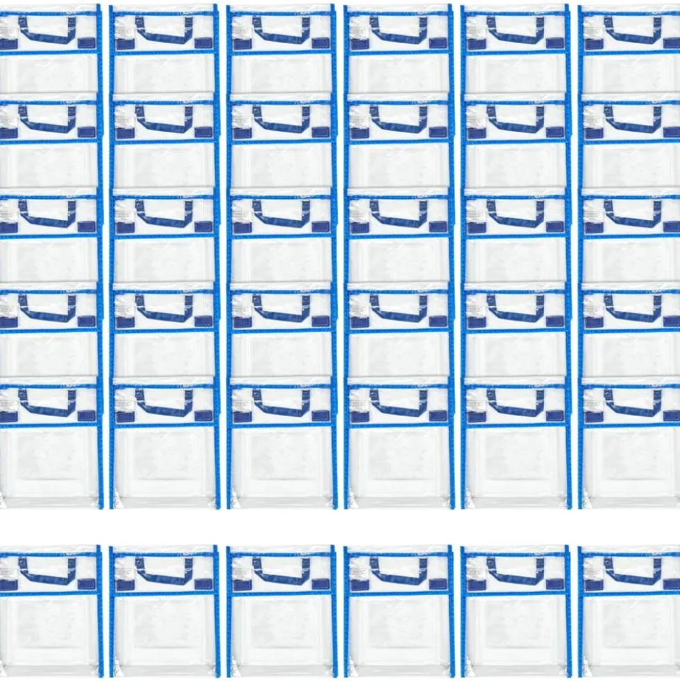 Really Good Stuff® Store More® Medium Clear Book Pouch Cool and Calm - 36 Pack