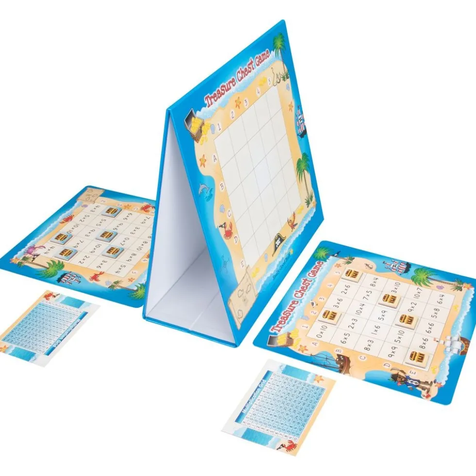 Really Good Stuff® Treasure Chest Multiplication Game