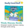 Really Good Stuff® Your Voice Counts Voting Kit